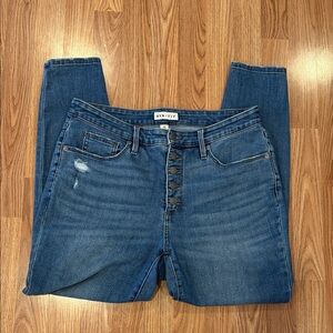 Ava & Viv High Rise Blue Jeans